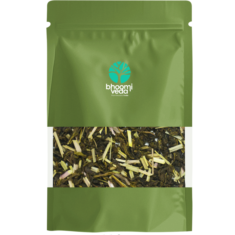 Bhoomi Veda © Lemongrass Green Tea 50Gm Pouch