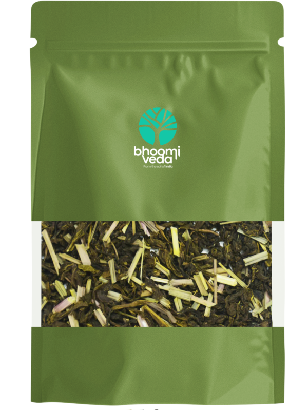 Bhoomi Veda © Lemongrass Green Tea 50Gm Pouch